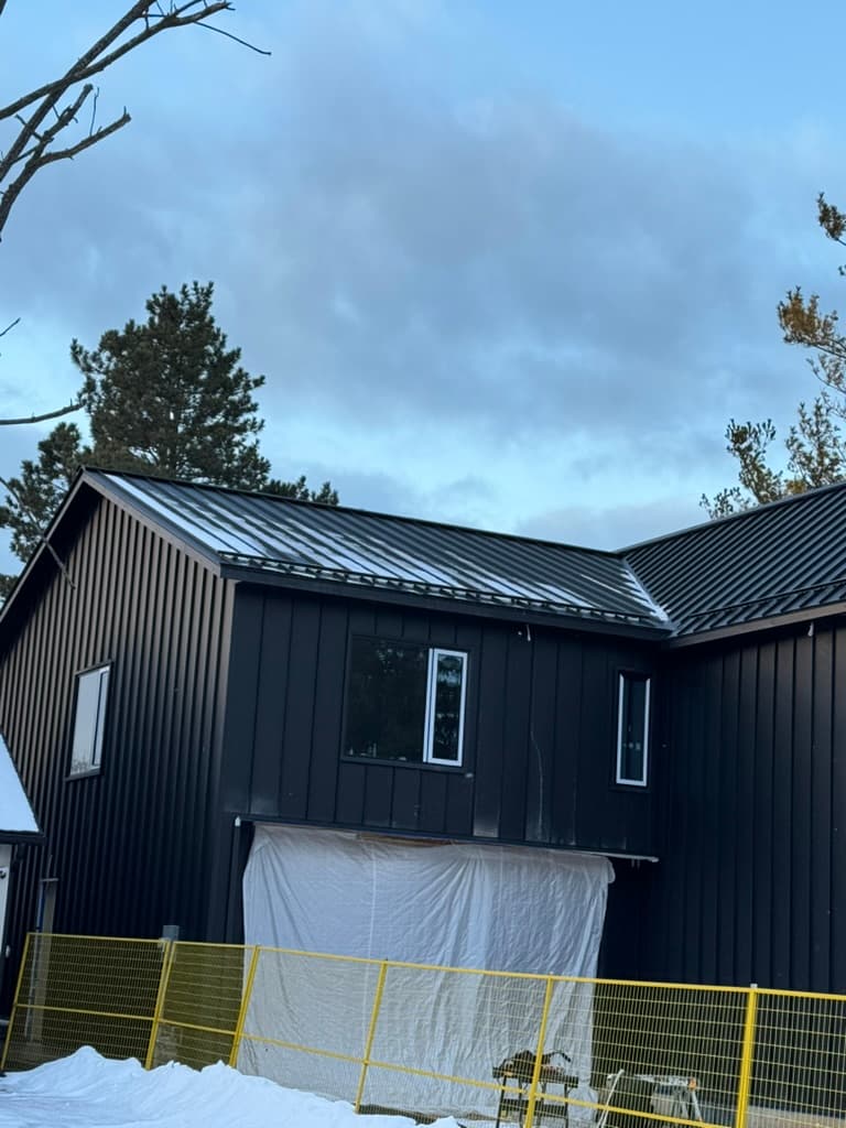 Standing seam and metal siding