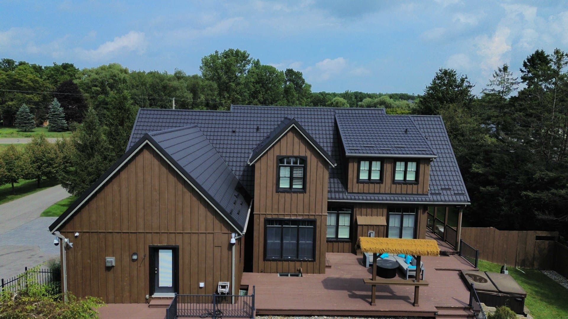 Metal Tiles - complex roof — VAH Construction